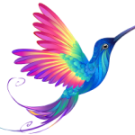 Hummingbird - The Hummingbird encourages us to embrace change, be present and find joy in our daily lives. Hummingbirds are associated with joy, playfulness and the ability to find happiness in life's simple pleasures.