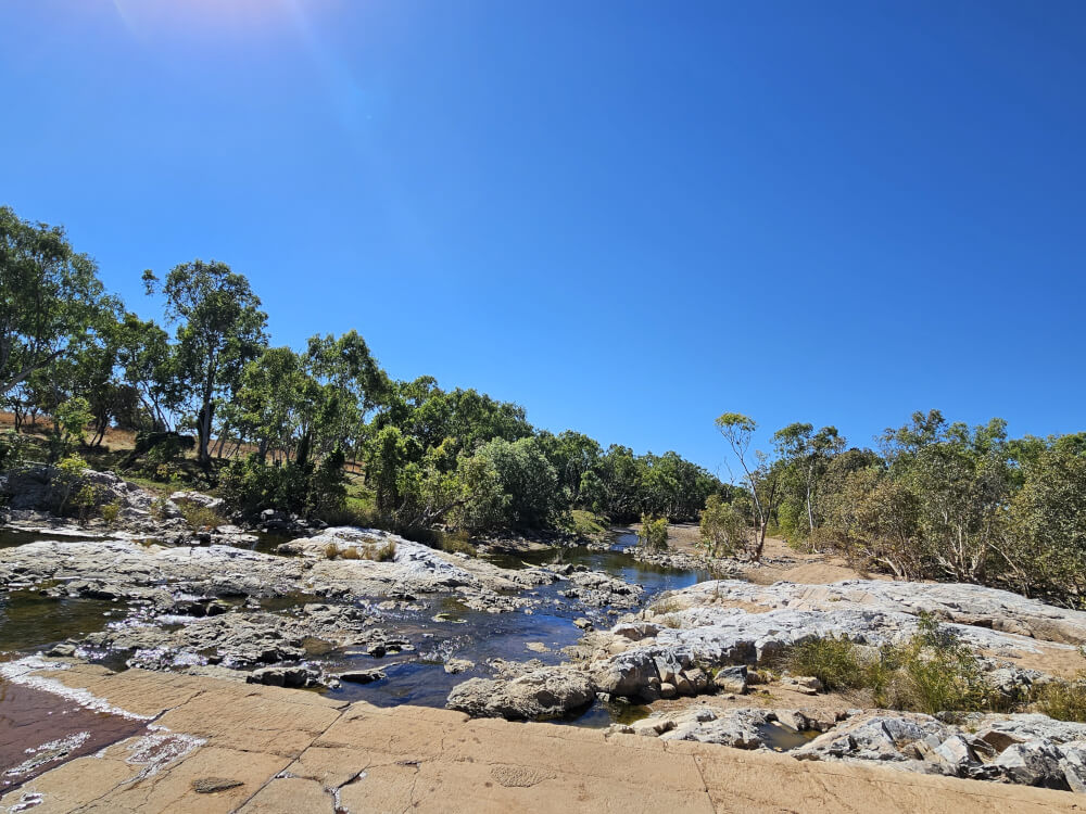 Little Panton Old Crossing, Kimberley Little Panton Old Crossing with water and picnic area in the Kimberley